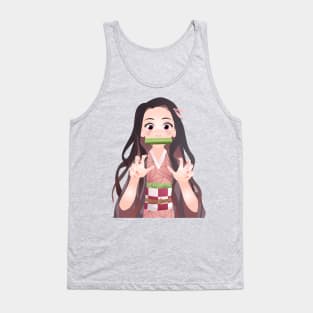 Nezuko Tank Top